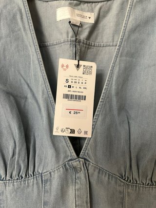 Vestido vaquero Zara