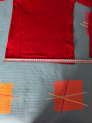 Camiseta térmica Kipsta roja manga larga