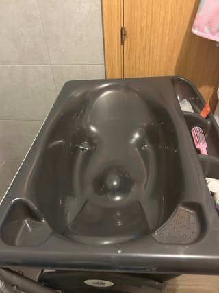 Bañera cambiador bebé plegable