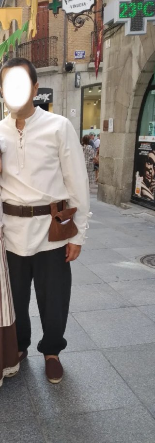 Traje Medieval Campesino Talla M