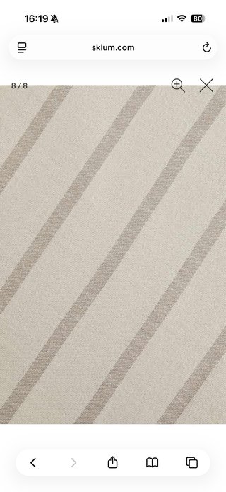 Pareo Sklum Rayas Beige y Gris