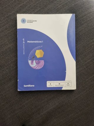 Matemáticas I 1 Bachillerato