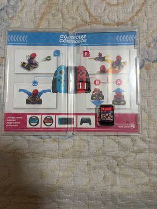 Maletín y Mario kart Nintendo switch