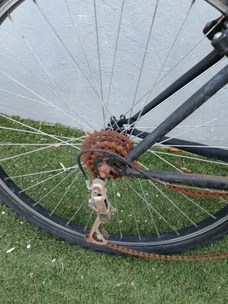 Bicicleta SPEED 4.0 Negra para piezas