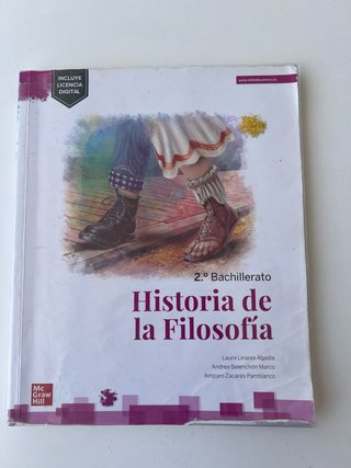 Historia de la filosofía, 2 Bachillerato