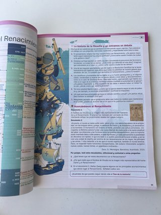Historia de la filosofía, 2 Bachillerato