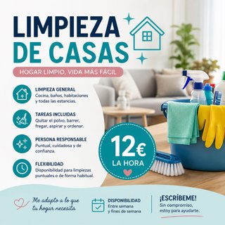 Limpieza de casas