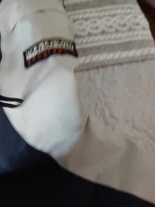 Piumino Napapijri Blu e Bianco