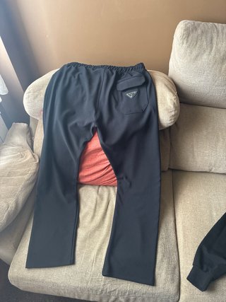 Pantalón Prada Negro Talla M