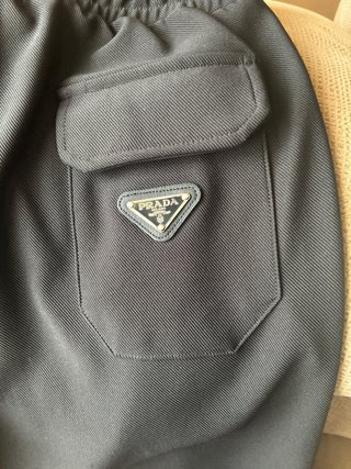 Pantalón Prada Negro Talla M