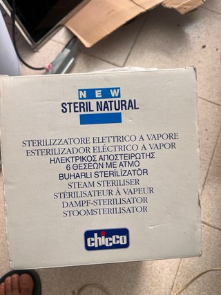 Esterilizador de vapor Chicco