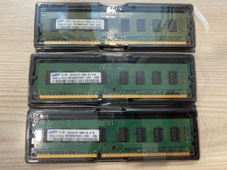 3x Samsung 2GB DDR3 RAM Módulos