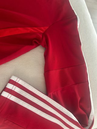 Sudadera Adidas manga larga roja