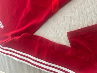 Sudadera Adidas manga larga roja