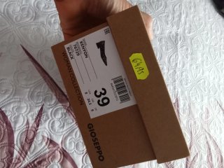 Zapatos Gioseppo Negros Tachuelas
