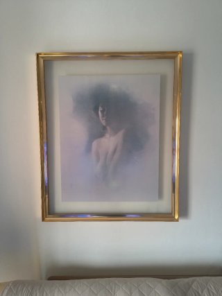 Cuadro decorativo mujer etérea