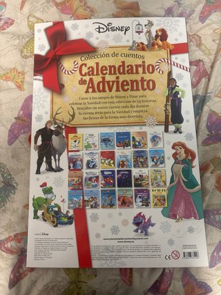 Calendario Adviento Disney Oficial Nuevo