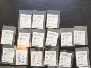 Lote 32 Cromos Pokémon Merlin 1999