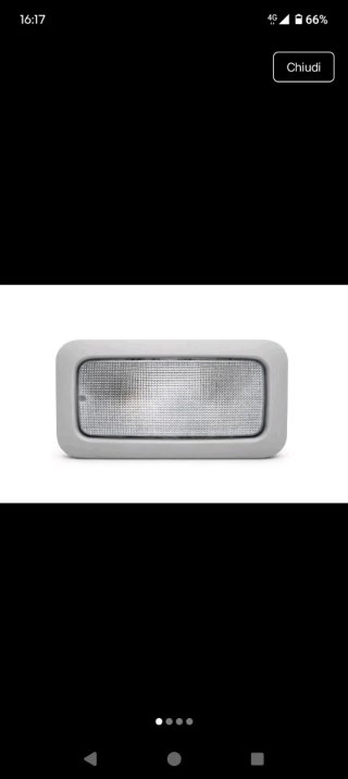 Plafoniera Luce Abitacolo Fiat originale