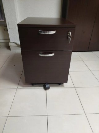 Cajonera archivador con ruedas y llave 60x42x55