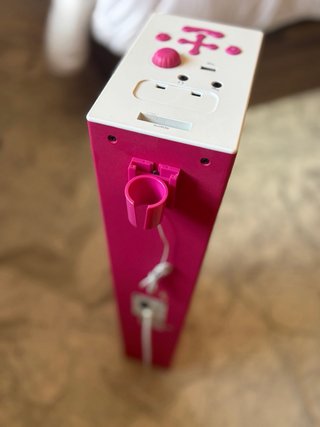 Torre de Sonido Bigben TW5 Karaoke Rosa 20W
