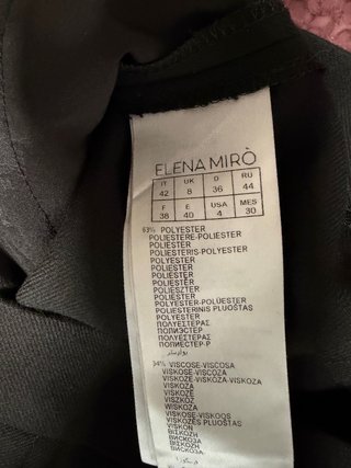 Pantaloni sartoriali neri donna