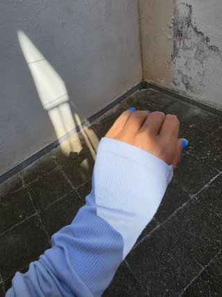 Camiseta térmica blanca Kipsta manga larga