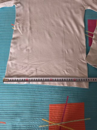 Camiseta térmica blanca Kipsta manga larga
