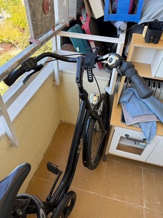 Bicicleta Eléctrica E-Roll Negra