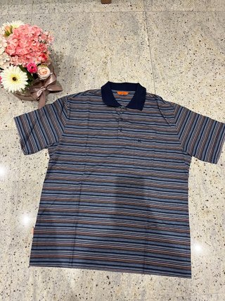 Polo uomo a righe