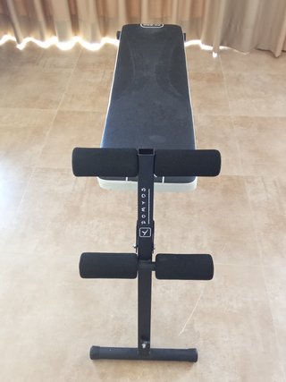 Banco abdominales Domyos 3 inclinaciones