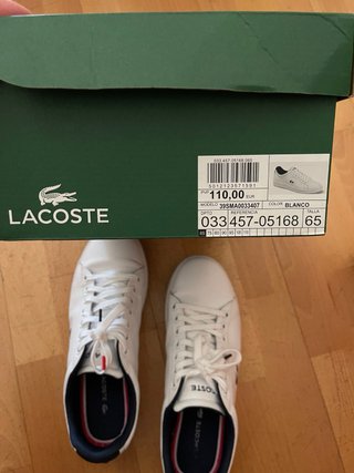 Zapatillas Lacoste Blancas Talla 40