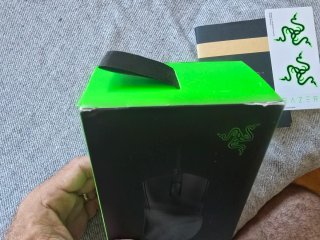 Caixa do Mouse Razer DeathAdder V3 - Preto