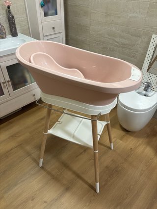 Bañera bebé Baby Jou rosa