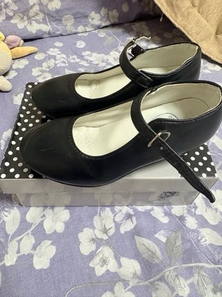 Zapatos Flamenco Niña Negros Talla 29