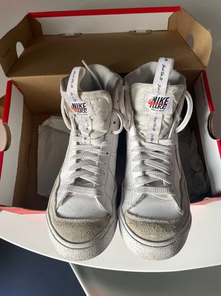 Nike Blazer Mid 77 Beige/Blanco