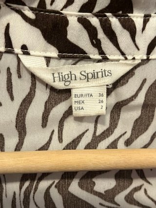 Camisa animal print cebra High Spirits