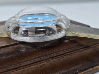 Orologio Vintage Lucerne Space Age anni '70 NOS