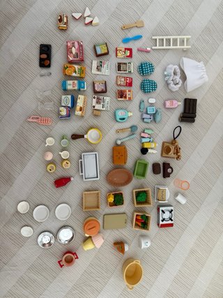 Casa Sylvanian Families con accesorios
