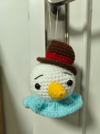 Bolas Navidad Crochet Hechas a Mano