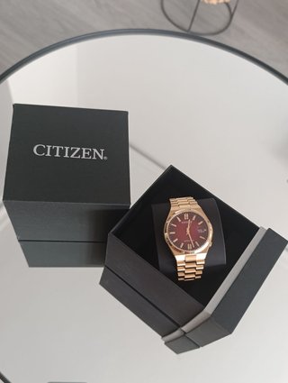 Citizen Tsuyosa Automático Oro Rosa | Full Set