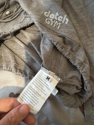 Maglietta Datch Gym Grigia Taglia M