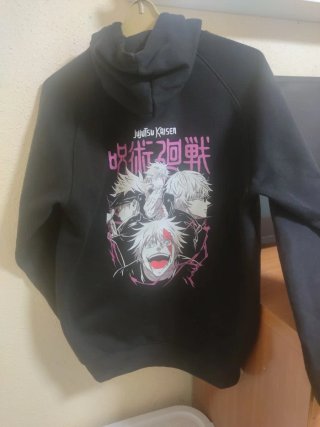 Sudadera Jujutsu Kaisen Negra