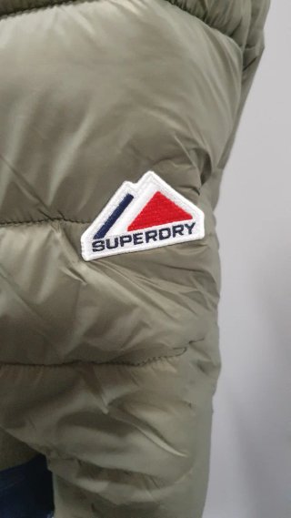 Anorak Superdry Verde Mujer