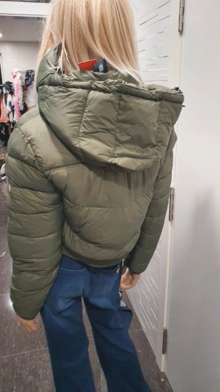 Anorak Superdry Verde Mujer