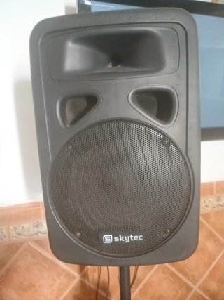 Altavoces amplificados Skytec Negros