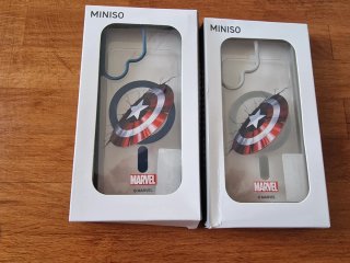 Cover miniso di Marvel per Galaxy S22 Ultra 5G