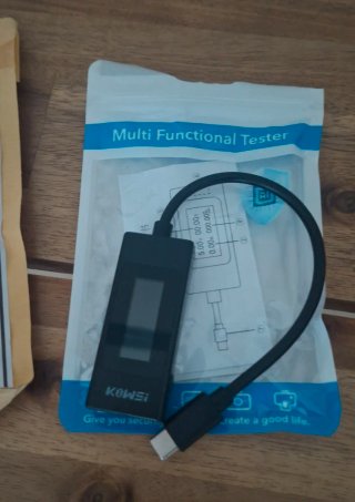 Medidor USB-C Tester Voltaje Corriente Hardware