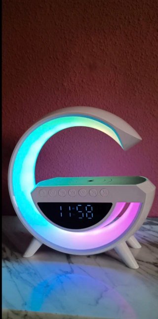 Reloj BaiHuo MY-7284 LED Carga Inalámbrica