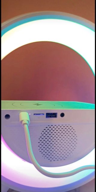 Reloj BaiHuo MY-7284 LED Carga Inalámbrica